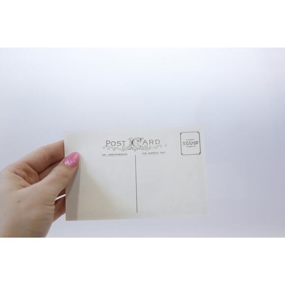 Blessed and Holy Christmas, Jesus Wearing Crown of Thorns, 1900s, Antique - Picture 2 of 2